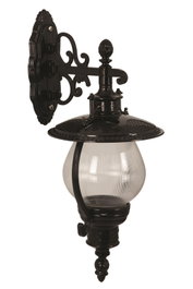 Opviq Lámpara de Pared Exterior Negra BAP-68205-BSY